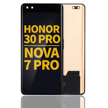 Ecran OLED Fără Înlocuire Cadru Pentru Onoarea 30 Pro / Huawei Nova 7 Pro (Renovat) (Negru)