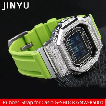 Noua curea de ceas Pentru Casio G-SHOCK GMW-B5000 Cauciuc rezistent la apa Înlocuire Brățară Ceas de Trupa Accesorii