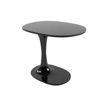Nordic creative simplu de sticlă oțel ciuperci cafea masa în aer liber, balcon, masă de ceai mic designer de canapea de sufragerie partea de masă a