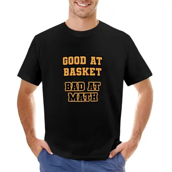 Bun la Coș Proastă la Matematică, T-Shirt negru t shirt fan de sport tricouri supradimensionate t shirt barbati