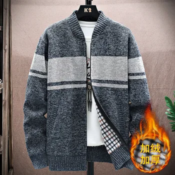 2023 Toamna/Iarna pulover barbati Moda cardigan tricot pentru bărbați de înaltă calitate pulover coreea sacou casual barbati cu fermoar sweater8899