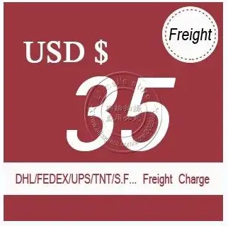 USD 35 de livrare DHL freight cost taxa pentru câteva probe de pc-uri