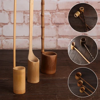 Bucătărie Scoop Ocupa Saună Mult Ceai De Baie Bambus Lingura Apa De Baie Pentru Ceremonia De Instrument De Gradina Acasă Cupe Tacamuri Polonic