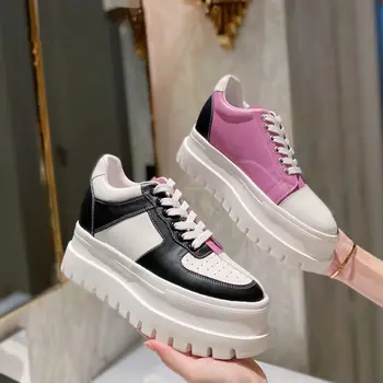 Femei Pantofi Cu Toc Inalt, Platforme Indesata Adidași De Primăvară De Lux De Designer De Brand De Moda De Design De Culoare Amestecat Înălțime Creșterea 2023
