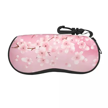 Ochelari De Caz Moale Ochelari Sac De Floare Sakura, Ramură Portabil Ochelari De Soare Box Sac De Ochelari Caz
