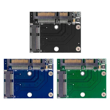 Design Compact MSATA la 22PIN Adaptor SSD Converter Carte de Aur Gros de Contact