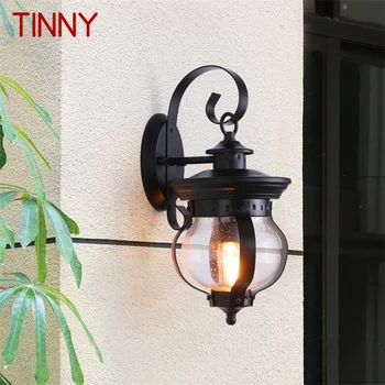 ·TINNY în aer liber Retro de Perete de Lumină Clasice, Candelabre, Lămpi rezistent la apa IP65 LED-uri Pentru Casa Prispa Villa