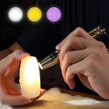 Identificarea Jad Lanterna 3 Moduri Dedicate Lanterna UV Ultraviolete Aliaj de Aluminiu pentru Bijuterii Smarald pentru Pietre de Chihlimbar