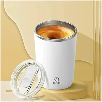 USB Reîncărcabilă Automată Agitare Magnetică Cană din Oțel Inoxidabil Cafea cu Lapte Amestecarea Cana Blender Inteligent Mixer Sticla de Apa