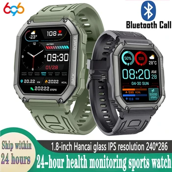 Ceas inteligent Bărbați 1.8 inch IPS HD GPS în aer liber Sport Track Dinte Apel Smartwatch Muzica Joaca Vreme Cronometru Ritm Cardiac sănătate