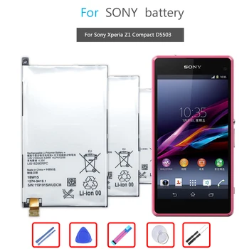 Telefon mobil Baterie Pentru Sony Xperia Z1 Compact Mini Z1mini D5503 M51w SO-04F Înlocuirea Bateriei LIS1529ERPC 2300mAh