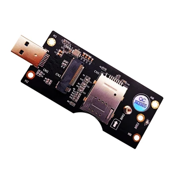 Unitati solid state M. 2 Tasta B pentru a USB 3.0 Adapter Card de Expansiune cu SIM 8pini Slot pentru Card WWAN/LTE 3G/4G/5G Module