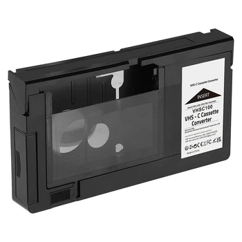 VHS-C Caseta Adaptor Pentru VHS-C SVHS camere Video JVC RCA Panasonic Motorizate Casetă VHS Adaptor Nu 8Mm/Minidv/Hi8 Negru