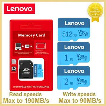 Lenovo A2 U3 Card SD 2TB Card de Memorie de Mare Viteză Flash de 128GB, 256GB 512GB 1TB Micro TF Card SD cartao de memoria pentru Laptop/Telefon