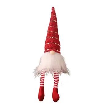 Fără chip de Păpușă de Crăciun Festiv de Crăciun Gnome Păpuși de Pluș Adorabil Chip Decoratiuni pentru Casa Ornament pentru Femei/bărbați