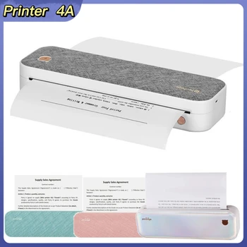 Portabil Hârtie Imprimantă Peripage A40 Mini A4 Imprimantă Termică Directă de Transfer Wireless Mobile Foto Mini Imprimanta USB Conexiune BT