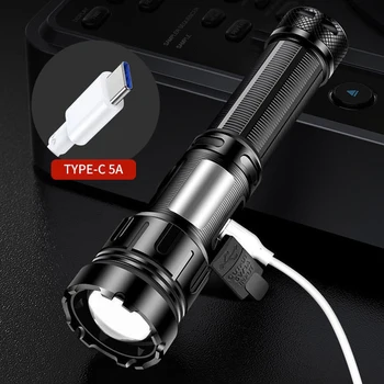 XHP50 Lanterna Portabil 800LM COB LED de Exterior Tip Felinar-C USB Reîncărcabilă IPX4 rezistent la apa Drumetii, Camping Consumabile