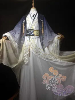 Zhou Yu Cosplay Costum Cenușa din Regatul Hanfu Chineză Elemente de Basm Performanță Halloween Craciun Petrecere de Lux elemente de Recuzită