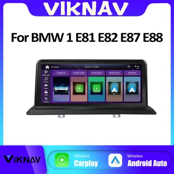 Linux radio Auto Wireless CarPlay Pentru BMW Seria 1 E81 E82 E87 E88 Auto Multimedia Android Auto radio iDrive wireless carplay