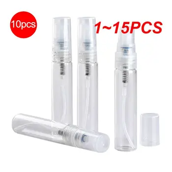 1~15 BUC 5 ml Parfum cu Atomizor Portabil Recipient Lichid Pentru produse Cosmetice Mini din Aluminiu Spray Alcochol Sticlă Goală de unică folosință Pentru