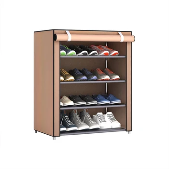 Moda multi-strat suport pantofi organizator Tesatura praf dulap pantofi Detașabile raft de pantofi economisește spațiu Shoe rack de stocare a organiza