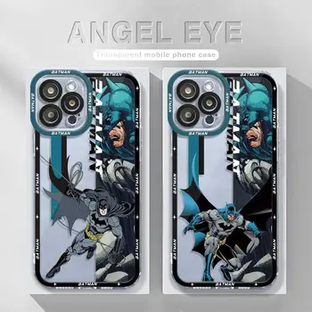 Clar Angel Eye Caz Pentru Samsung Galaxy S22 S21 S20 S10 FE Ultra Nota 10 Lite Plus A10 A10s A50 A30 A20s Acoperire super-Erou Batman