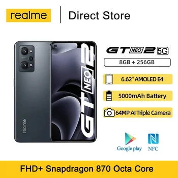Global Rom Realme GT Neo 2 5G Smartphone 6.62