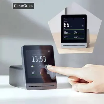 Qingping ClearGrass monitor de Aer Retina IPS Touch Screen Mobile Tactil Interioară în aer liber, Clar Iarba Aer Detector