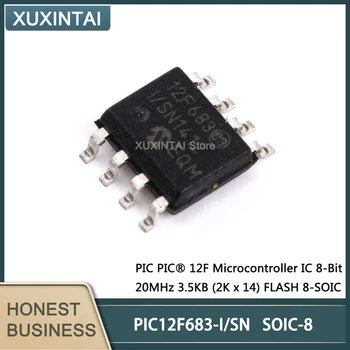 10buc/Lot Nou Original PIC12F683-I/SN PIC12F683 PIC PIC® 12F Microcontroler IC 8-Bit 20MHz 3.5 KB (2K x 14) FLASH 8-SOIC