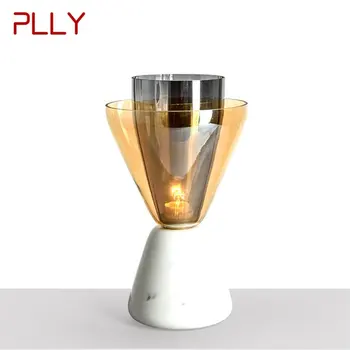 PLLY Contemporane de Masă Design Lampă cu LED Alb Lumina de Birou Acasă E27 Decorative Pentru Hol Living Dormitor Birou