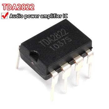 10BUC TDA2822M TDA2822 IC amplificator audio de putere în linie DIP-8 cip