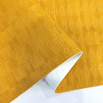 Romb saltea de Paie model Țesut Faux din Piele Foi Cucui Textura Piele Sintetica Material pentru tapițerie mobilier DIY de cusut