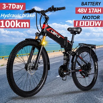 LAFLY X3 PRO 27.5 inch 1000W Biciclete Electrice Rabatabile 48V Litiu Asistat MTB Biciclete Electrice Cross-Country Ebike