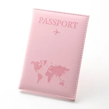 Planului de aer Accesorii de Călătorie Pașaportul Titularului ID Femei Acoperi Bărbați Portabil Card Bancar Pașaport de Afaceri PU Portofel Caz, Titularul