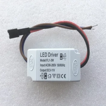 1-3W LED Driver 250mA Curent Constant de Intrare AC90-265V Ieșire DC3-11V Largă de Tensiune de Alimentare Pentru LED Downlight Lumina Plafon