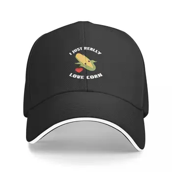 Noi de Porumb Pe Știulete, îmi plac Foarte mult Porumb Sapca Trucker Hat Hat Brand de Lux boonie pălării Golf Hat Man Baiat de Cap Femei