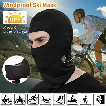 Windproof Anti-praf Balaclava Mască Completă pentru Motociclete/Biciclete/Schi/Drumetii de Sport în aer liber Protecție solară Pulover Pălărie