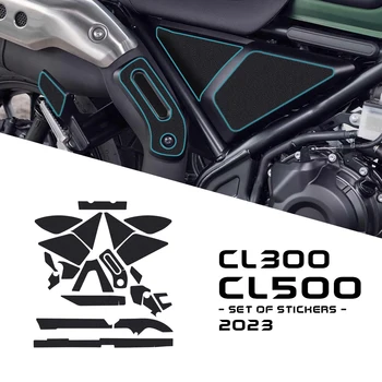 CL500 Accesorii Motociclete Rezervor de Combustibil de Autocolante pentru Honda CL300 CL 300 500 2023 Anti-alunecare Decalcomanii de Protecție Anti-zgârieturi