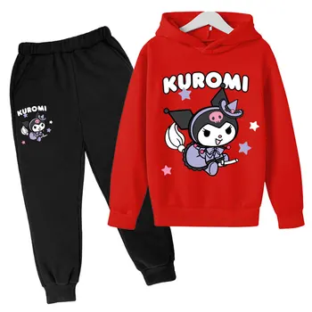 Tricou Pentru fete Diavol Mic 2piece Pulover+Pantaloni costum pentru copii melodia Stil Harajuku Topuri coreean Haine Casual Pentru