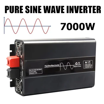 7000W 인버터 Alimentare Pure Sine Wave Inverter DC12V/24V AC220V Converter Pentru Baterie de Masina Sistemului nostru Solar RV camping