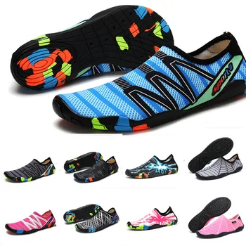 1Barefoot Aqua Pantofi Bărbați Femei iute Uscat Apa Pantofi Adidași Usoare Respirabil Surfing Cizme în aer liber, Anti-Alunecare, Sandale