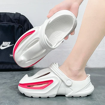 2023 Noi de Vara Barbati Trend Pantofi de Plaja Personalitate Clovn Sandale de Moda Purta Flip-flops