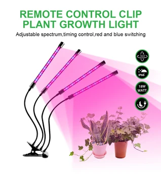 LED-uri Cresc Light USB 5V Fito Lampa cu Spectru Complet Fitolampy Cu Control de TIMP Pentru Plante, Răsaduri de Flori de Interior Fitolamp Crească Cutie