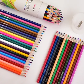 48 Creion de Culoare Set Anime Gras Creion 12/24/36 Schiță de Culoare Perie DIY Student Desen Creion Școală de Artă