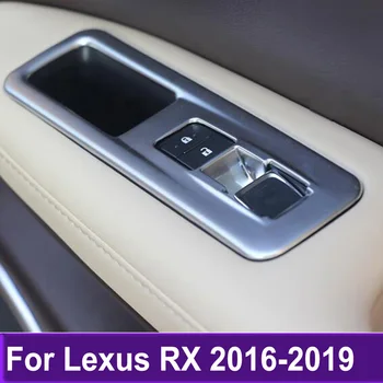 Accesorii de Interior Pentru LEXUS RX 2016 2017 2018 2019 Comutator Fereastră Decor Cotiera Panoul de Tapiterie Auto Styling