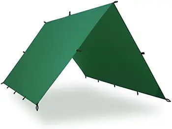 Ghid Impermeabil Prelată Camping - sac de dormit Ultralight Adăpost de Ploaie sau Fly - Echipament de Camping Trebuie să-Haves pentru Drumeții, Hamac și de Supraviețuire Lig