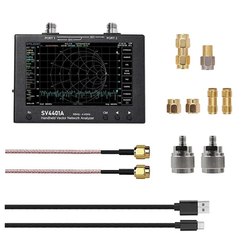 SV4401A Analizor Vectorial de Retea 7 Inch Touch LCD HF VHF UHF Antena Analizor De Actualizare Pentru care Vna Nanovna