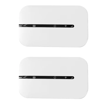 2X 4G de Buzunar Mifi Router wireless 150Mbps cu Modem Wifi Auto Mobile Wifi Hotspot Wireless Cu Slot pentru Card Sim Wifi Portabil