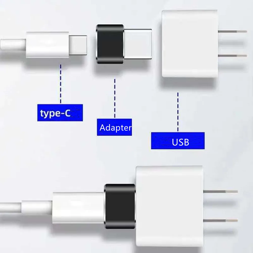 1/2/5Pcs USB UN Mascul de Tip C de sex Feminin Conectori Încărcător Convertor de Tip C Adaptoare USB-C 3.0 la USB 2.0 Adaptor OTG Conector