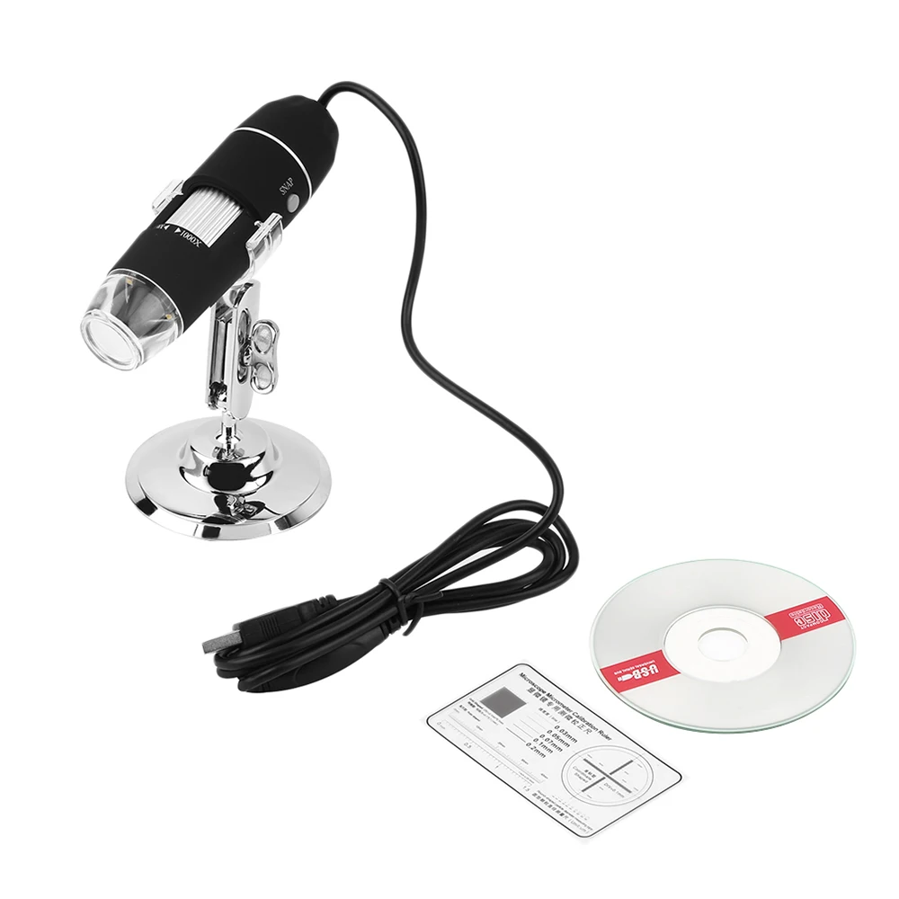1/3PCS Profesionale 1600X 8 LED Microscop Digital USB Endoscop cu Camera Microscopio Lupa Electronice Mărire